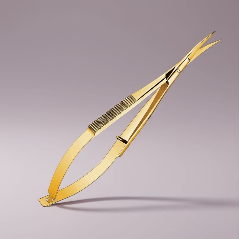 Curved Brow Trimming Scissors - Brow Haus Beaute