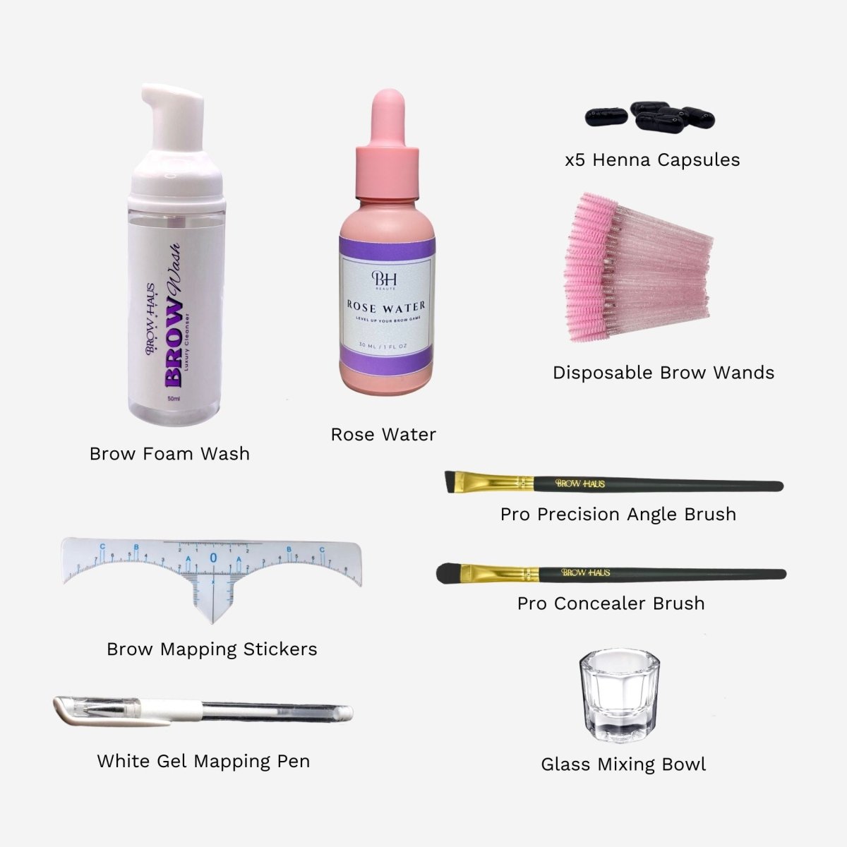 Eyebrow Henna Tinting Kit - Brow Haus Beaute