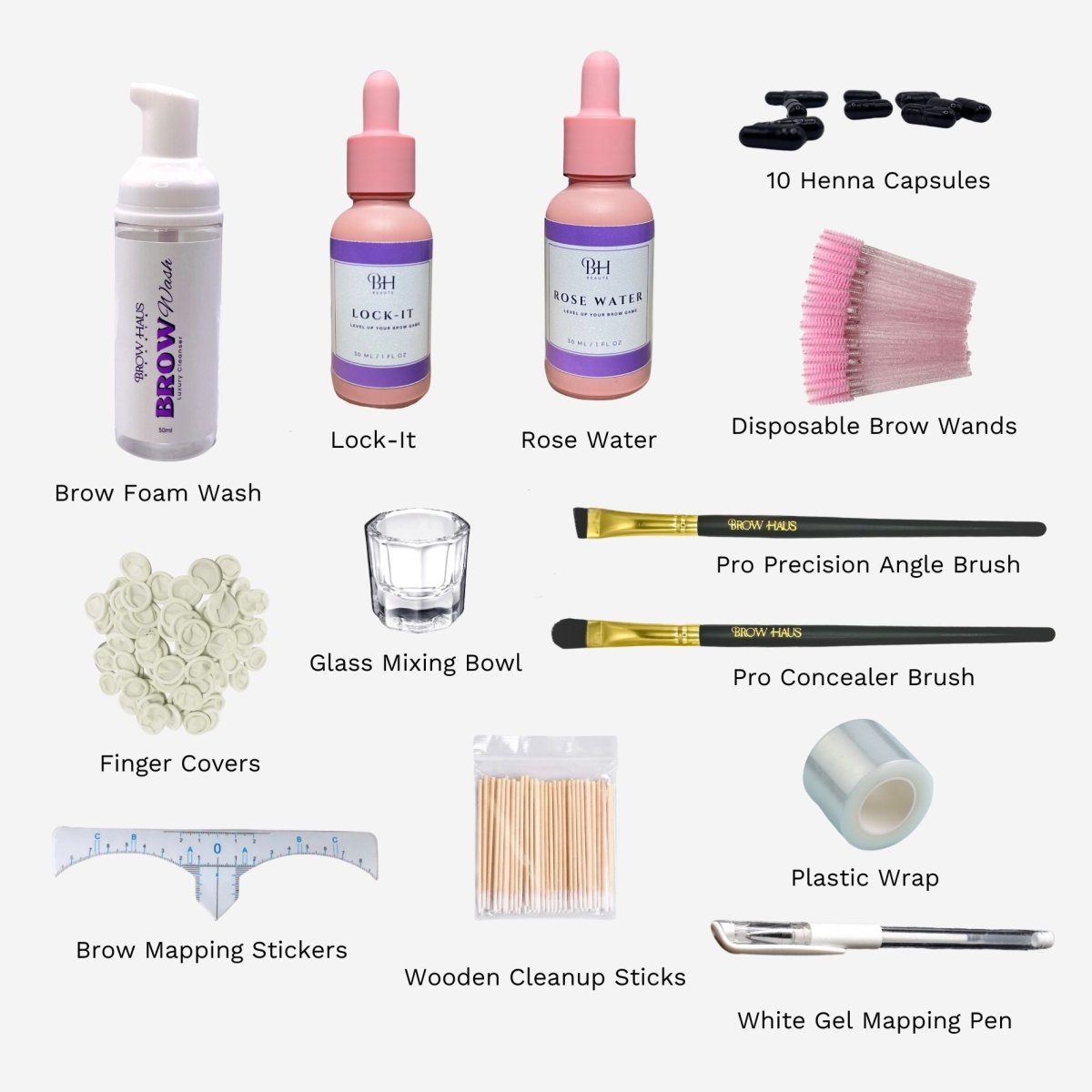 Eyebrow Henna Tinting Kit - Brow Haus Beaute