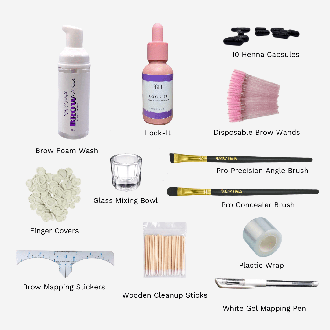 Eyebrow Henna Kit - Brow Haus Beaute